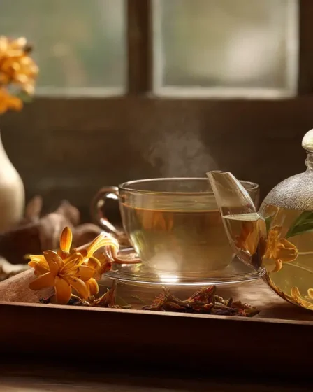 recette thé blanc à la fleur d’oranger