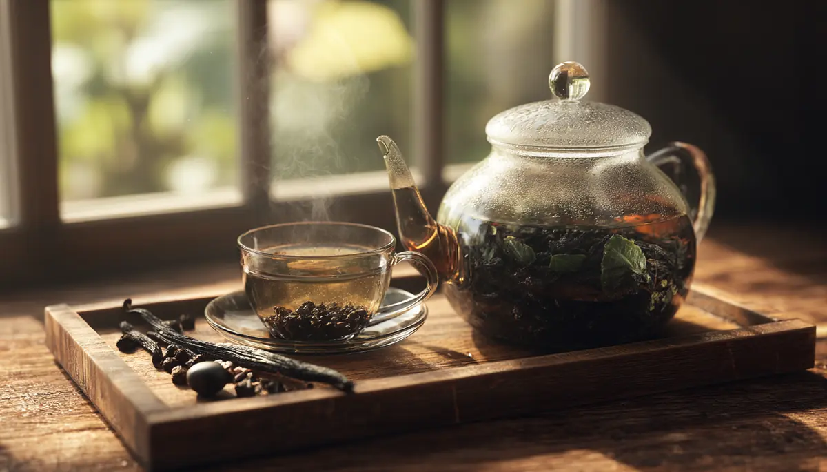 recette thé noir ceylan vanille