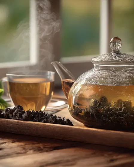 recette thé noir darjeeling muscat