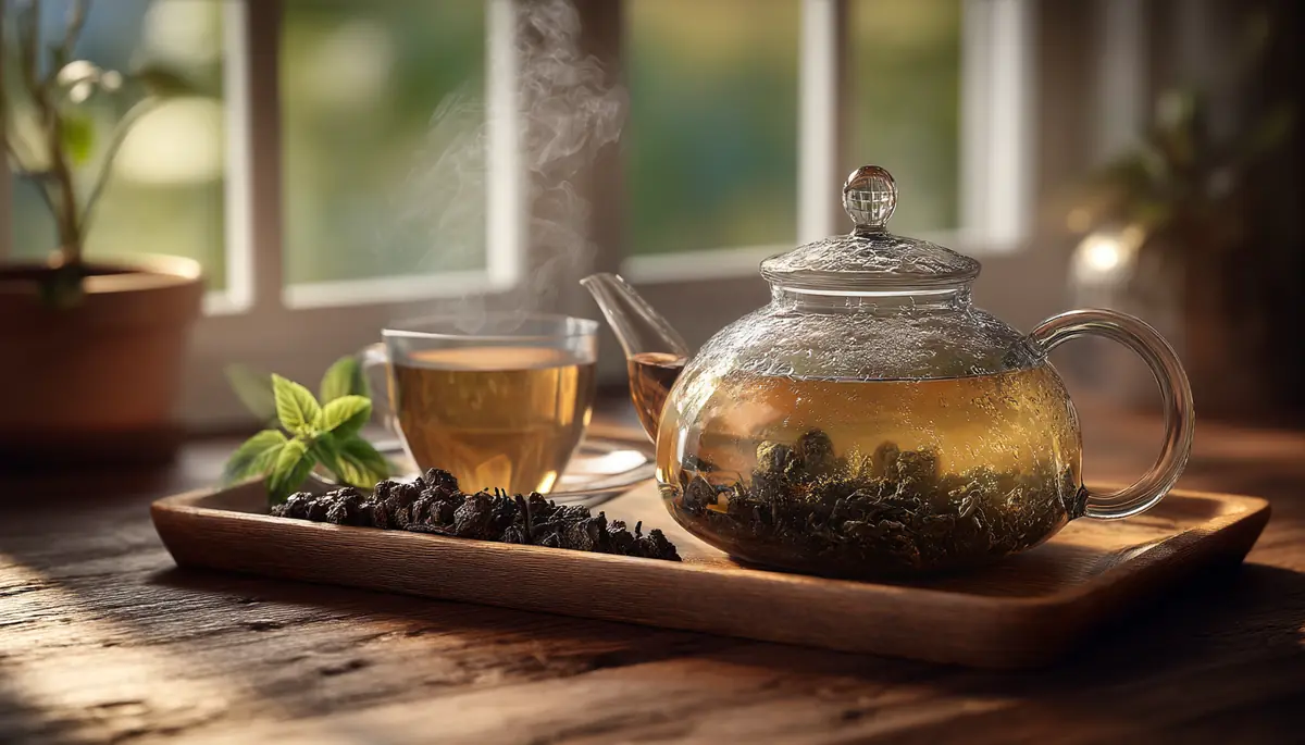 recette thé noir darjeeling muscat