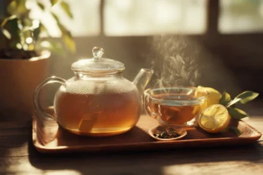 recette thé noir miel citron