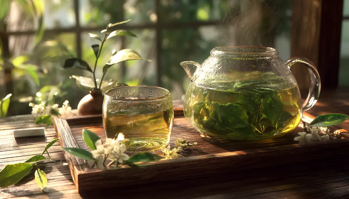 recette thé vert jasmin