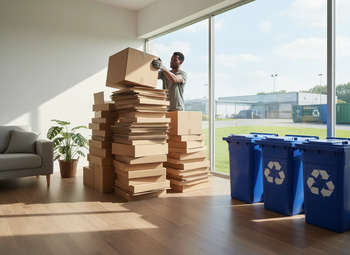 Où jeter les cartons de déménagement ? Recyclage et déchetteries - Image 1