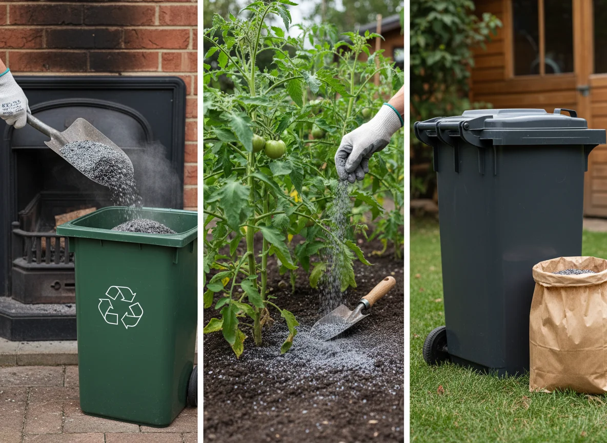 Où jeter les cendres de cheminée ? Recyclage, jardin et poubelle - Image 1