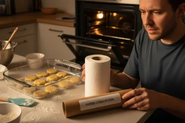 Peut-on remplacer le papier cuisson par du Sopalin au four ? - Image 1
