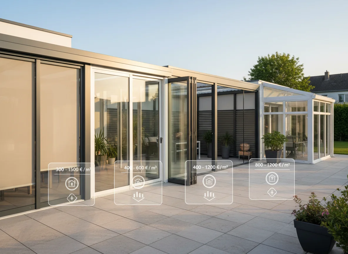 Quel prix pour fermer une terrasse couverte ? Budget et solutions - Image 2