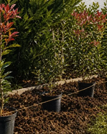 Arbuste pour haie croissance rapide : jeunes plants pour brise-vue persistante