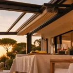 Pergola retractable sur terrasse : ombre, pluie et vue dégagée