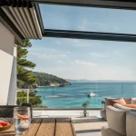Pergola retractable sur terrasse : ombre et vue dégagée