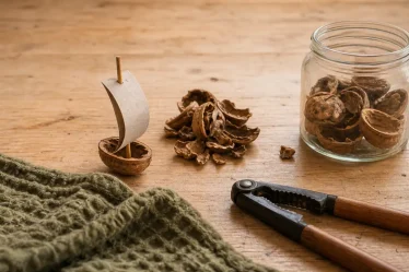 Que faire des coquilles de noix : compost, paillage, drainage et allume-feu