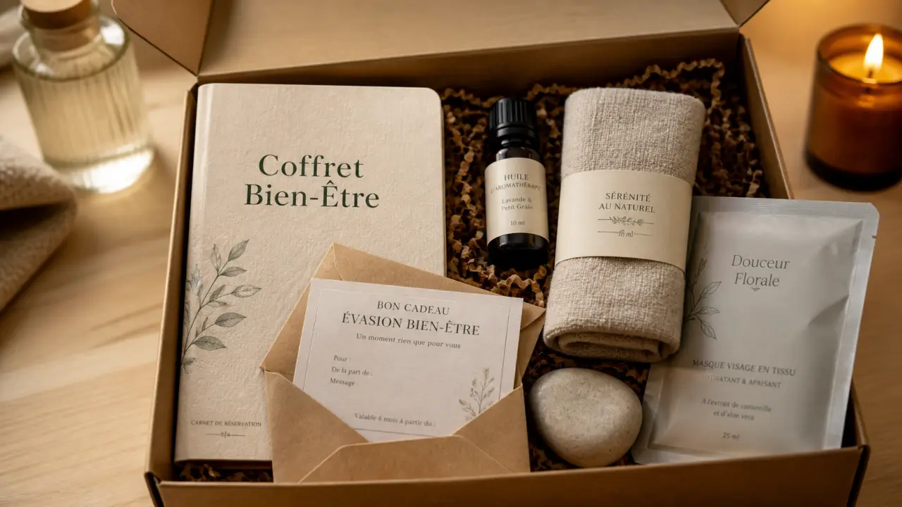 Coffret bien être spa massage duo, e-coffret à offrir