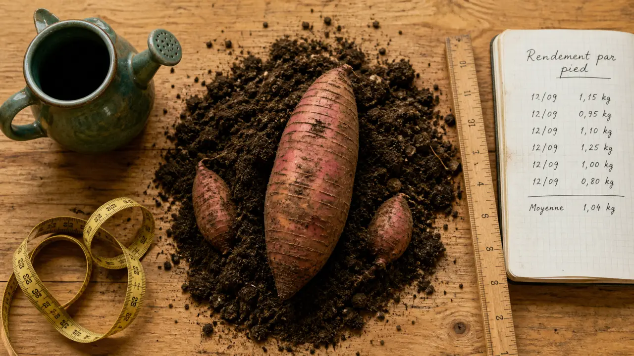 Combien de patate douce par pied : récolte avec 50 à 60 cm d’écart