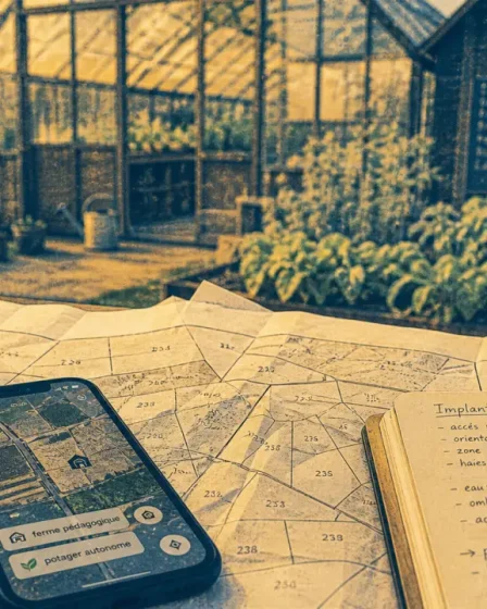 Le petit potager : carte géolocalisée pour trouver un bon site de jardinage