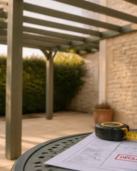 Pergola sans toit : une pergola sans toit est elle une annexe a l'habitation, déclaration DP