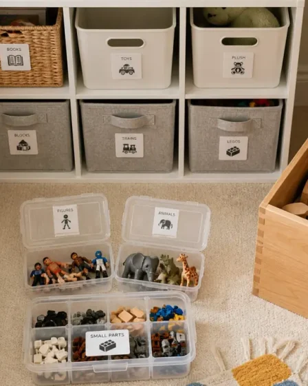 Rangement jouets enfants : casiers ouverts ou coffre fermé, chambre enfant