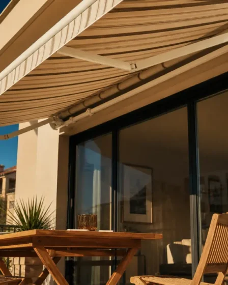 Store banne balcon pour gagner de l’ombre sur le balcon