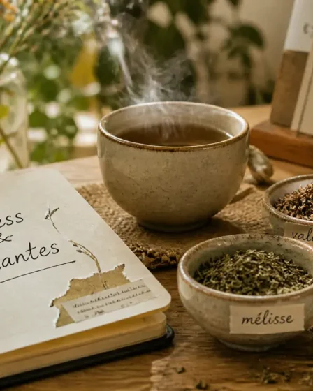 Stress et phytothérapie : tisane et plantes calmantes (mélisse, valériane, passiflore)
