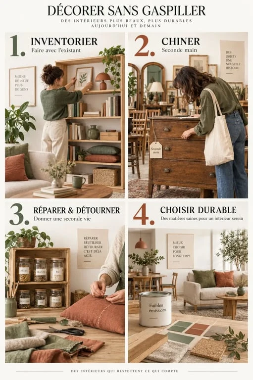 Comment cr&eacute;er une d&eacute;coration &eacute;coresponsable et z&eacute;ro d&eacute;chet chez soi en quatre &eacute;tapes