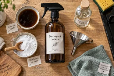 Nettoyant cuisine maison au savon noir